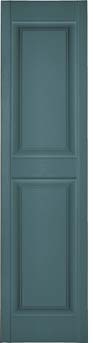 Custom Raised Panel Shutters