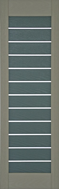Shaker Panel Vinyl Shutters