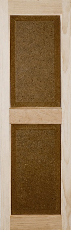 Wood Raised Panel Shutters